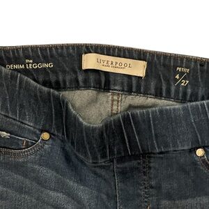 Liverpool Denim Leggings